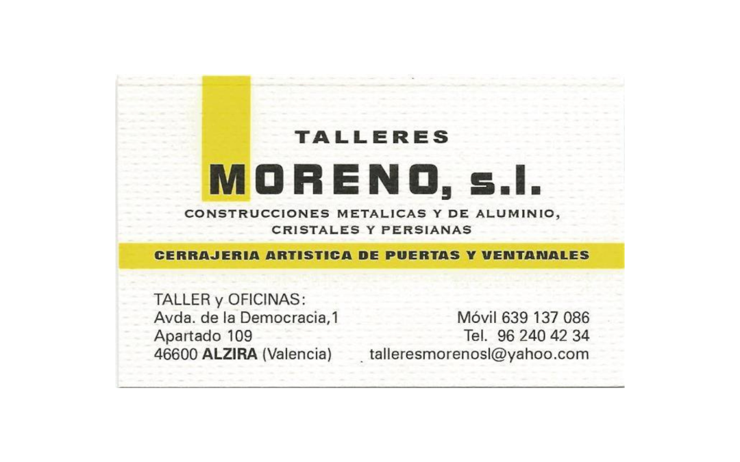 TALLERES MORENO SL